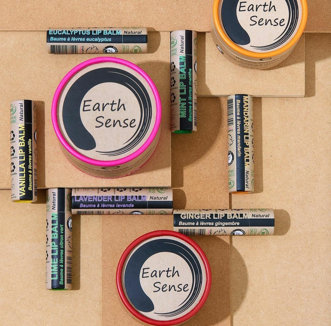 Organic Eucalyptus Lip Balm -  1 piece - 100% paper packaging-4