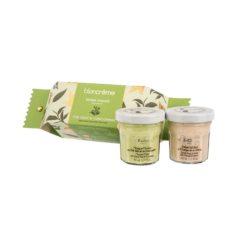 Soin visage duo - Thé Vert & Concombre