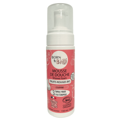 Red Fruit Shower Foam - Certified organic-0