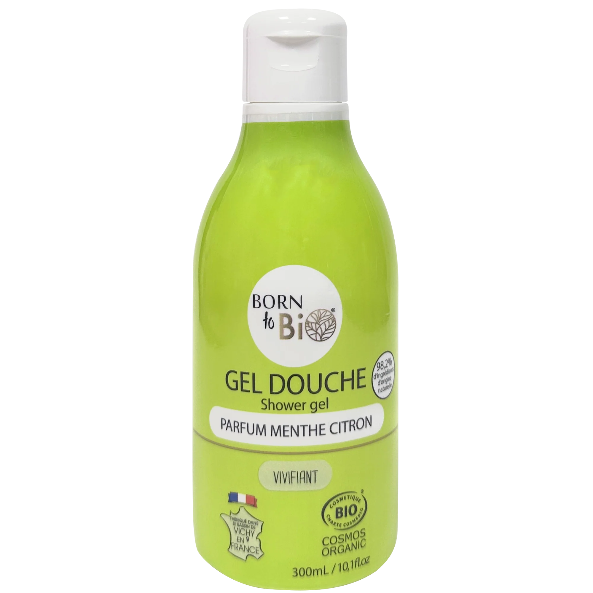 Certified Organic Lemon Mint Shower Gel-0