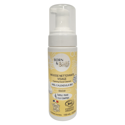 Calendula Honey Facial Cleansing Foam - Certified organic-0
