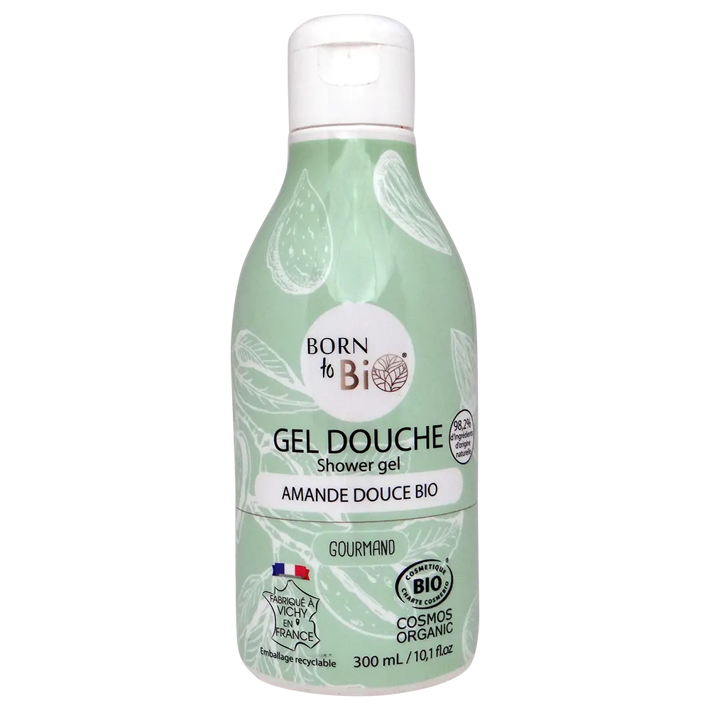 Sweet Almond Shower Gel - Certified organic-0