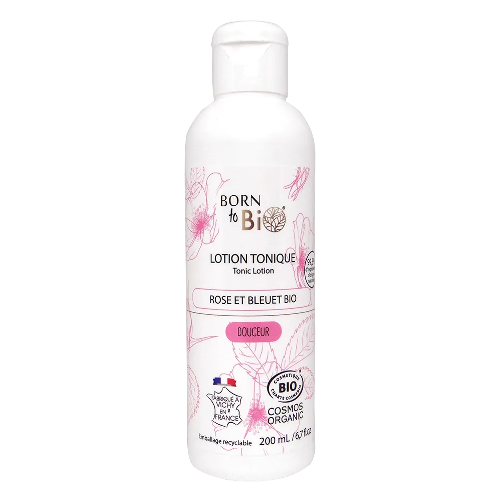 Rose and Cornflower Tonic Lotion - Certified organic-0