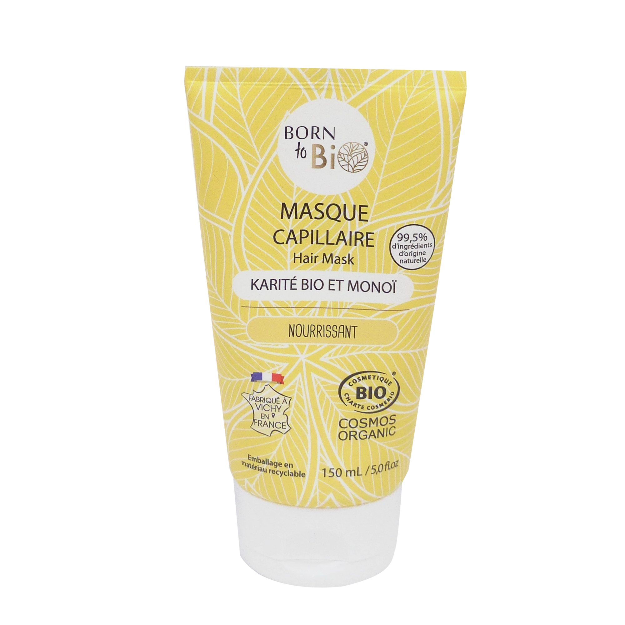 Shea and monoi hair mask - Certified organic-0