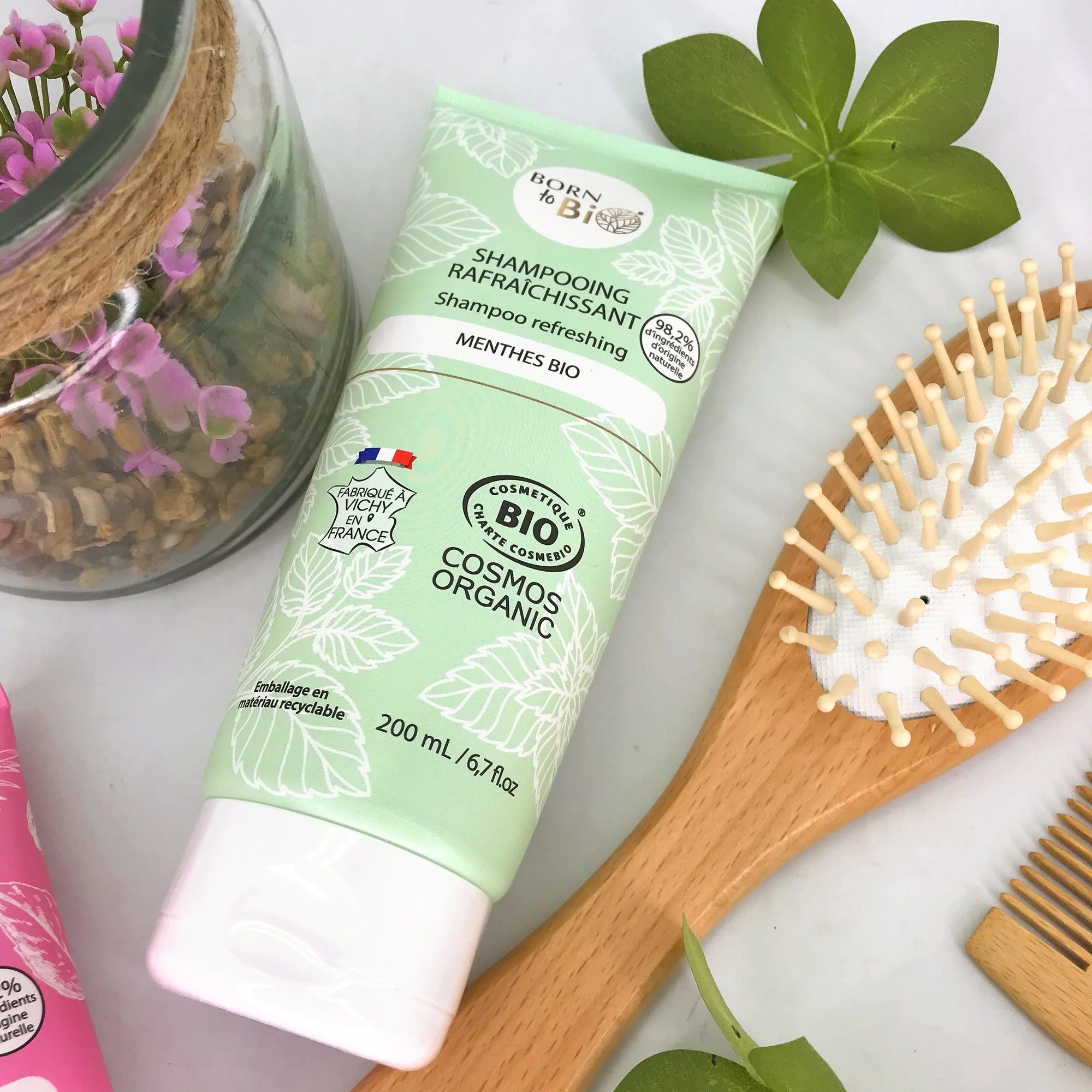 Refreshing Spearmint Shampoo - Certified organic-1