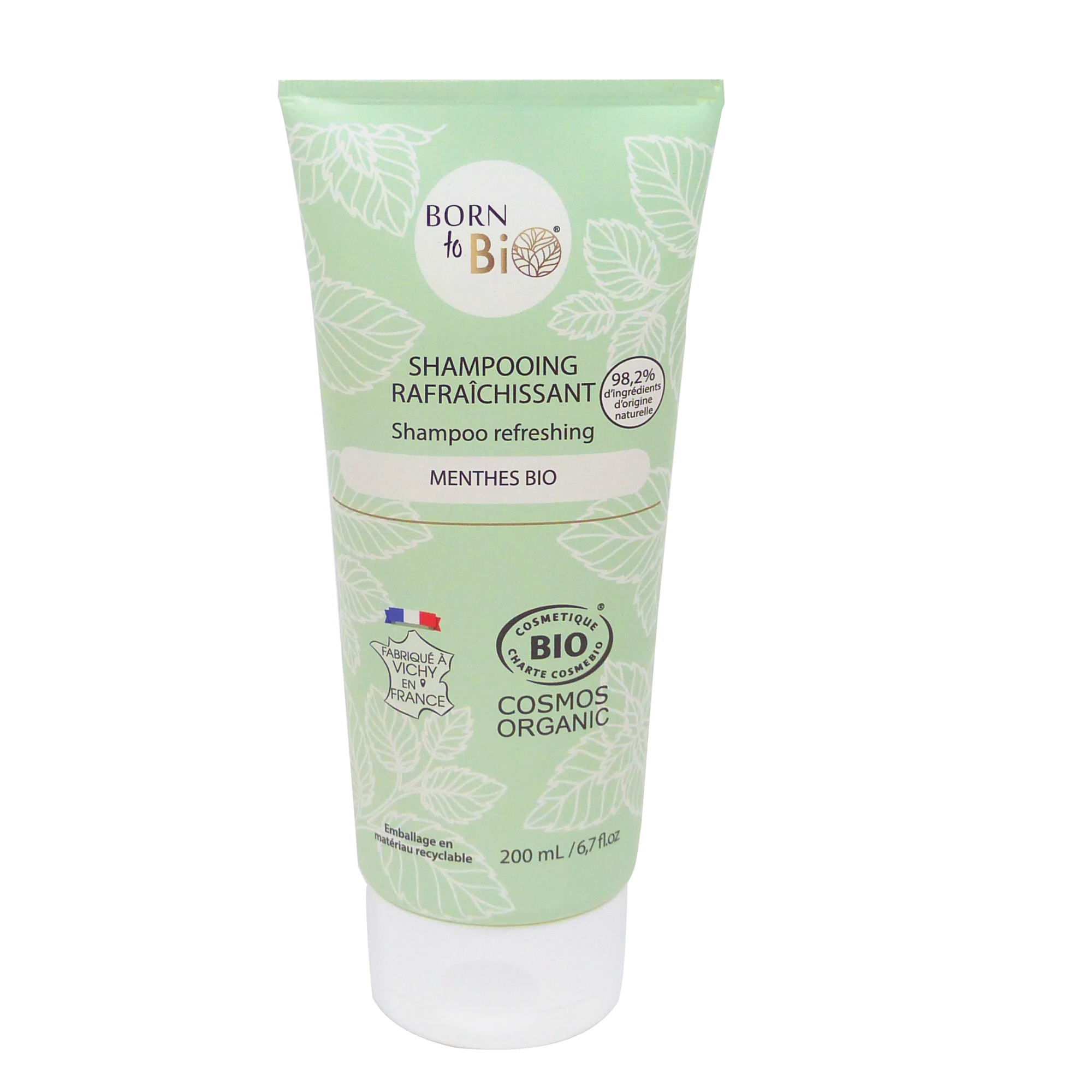 Refreshing Spearmint Shampoo - Certified organic-0