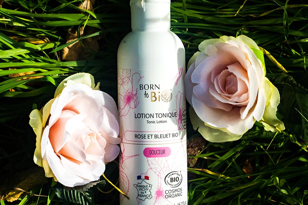 Rose and Cornflower Tonic Lotion - Certified organic-1