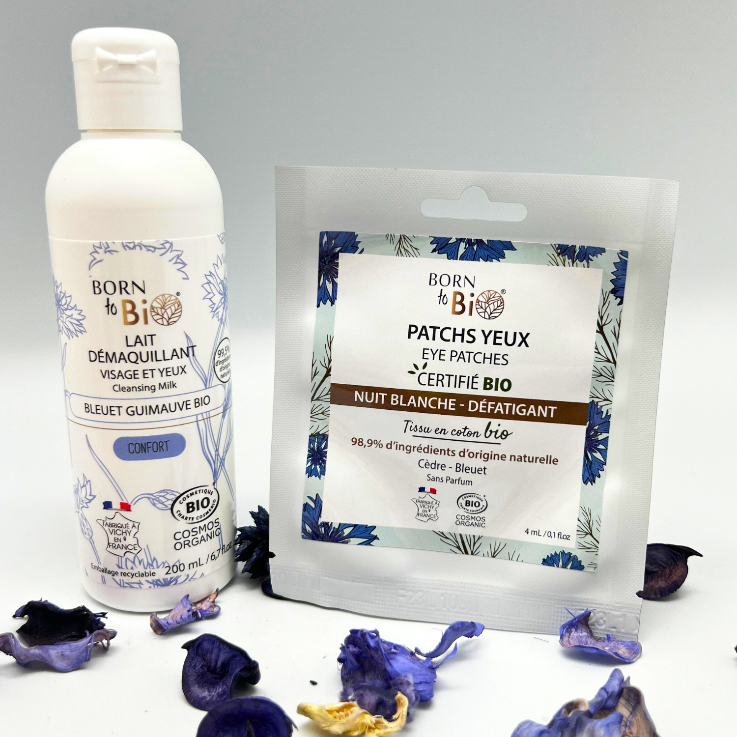 Nuit Blanche cotton eye patches - Certified Organic-1